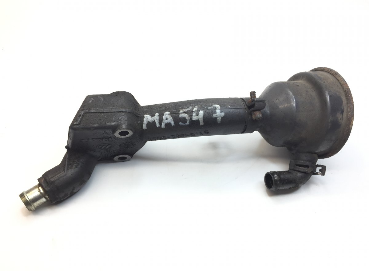 51018020376+51018047037 Crankcase Ventilation Filter with vent elbow MANImage