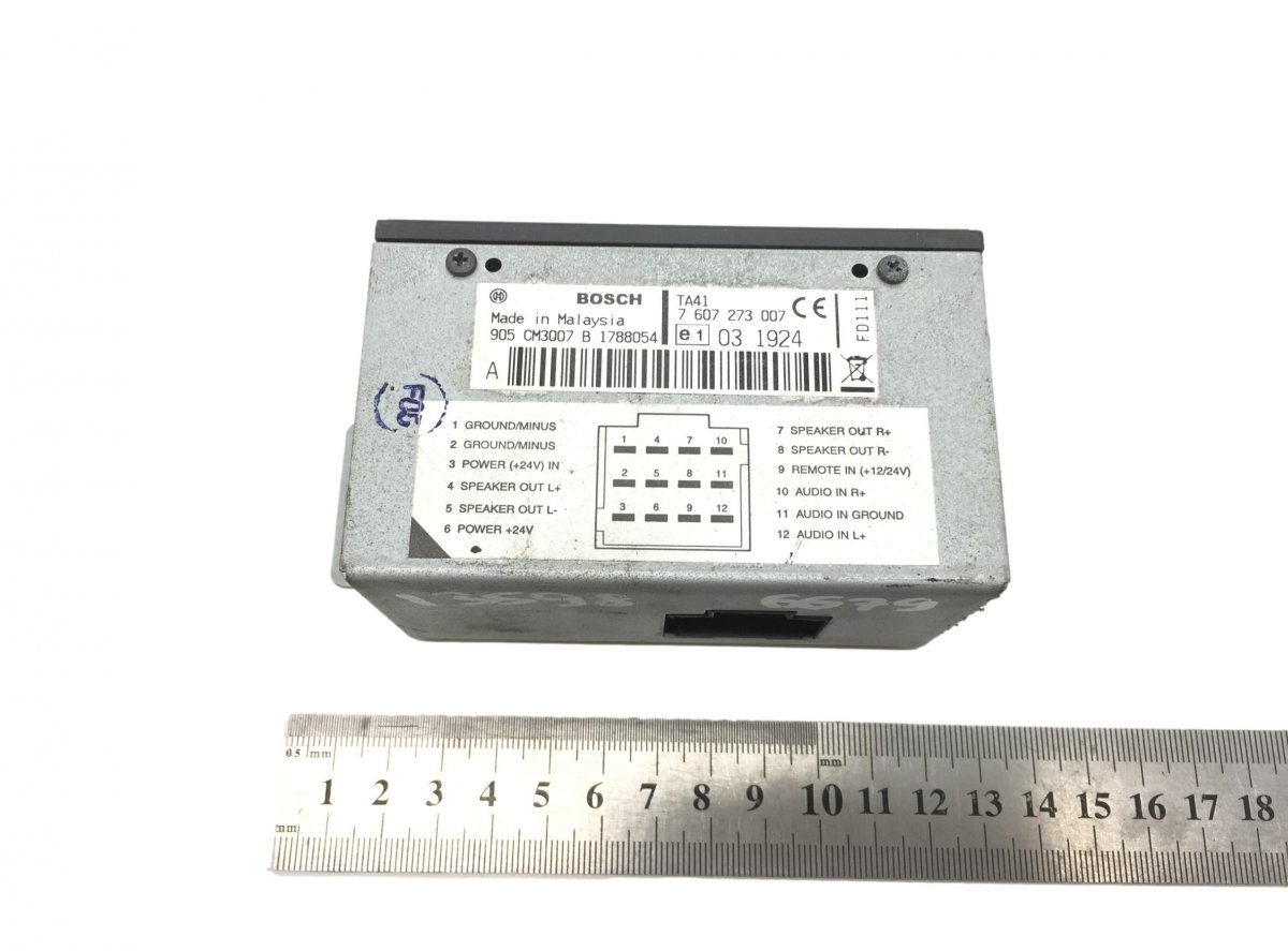 81281066064 Audio Amplifier MAN, IVECO, MERCEDESImage