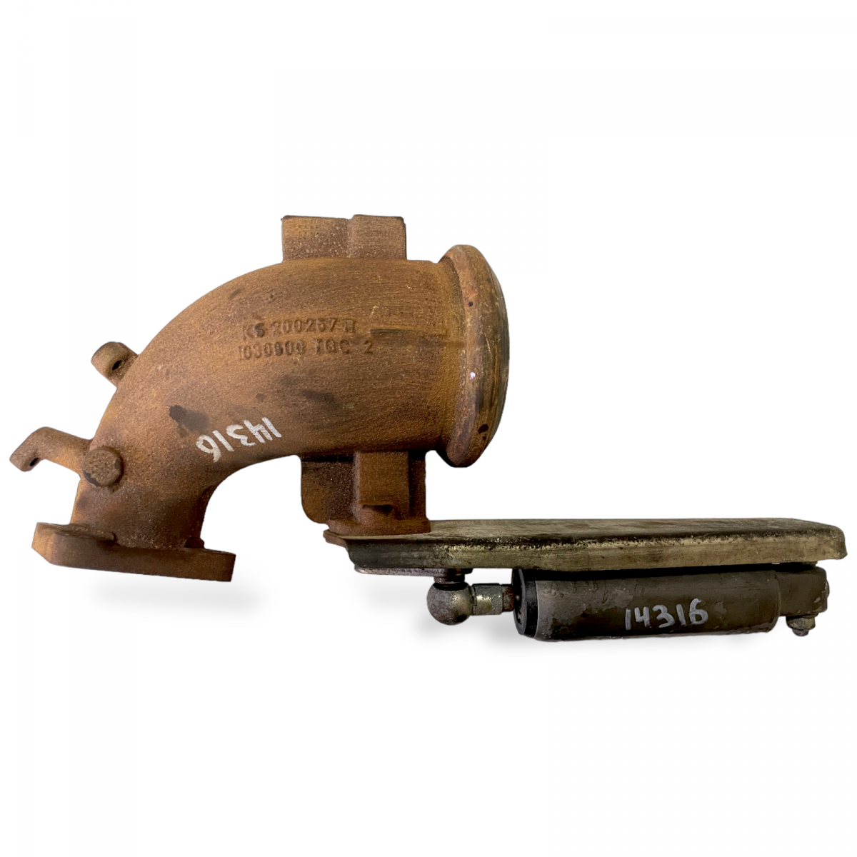 21260216 Exhaust Brake Damper D5 VOLVOImage