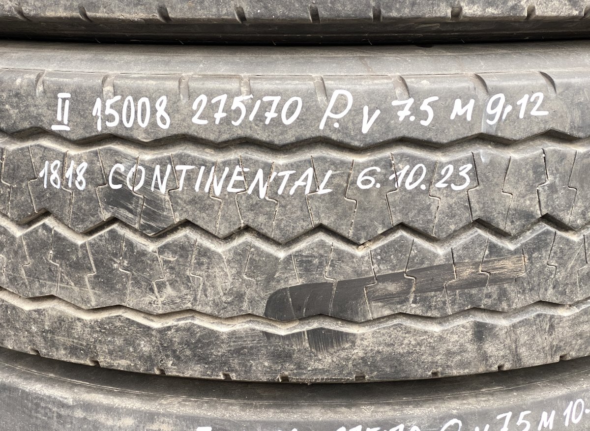 275/70R22.5 Tyre with rim;  1pcsImage