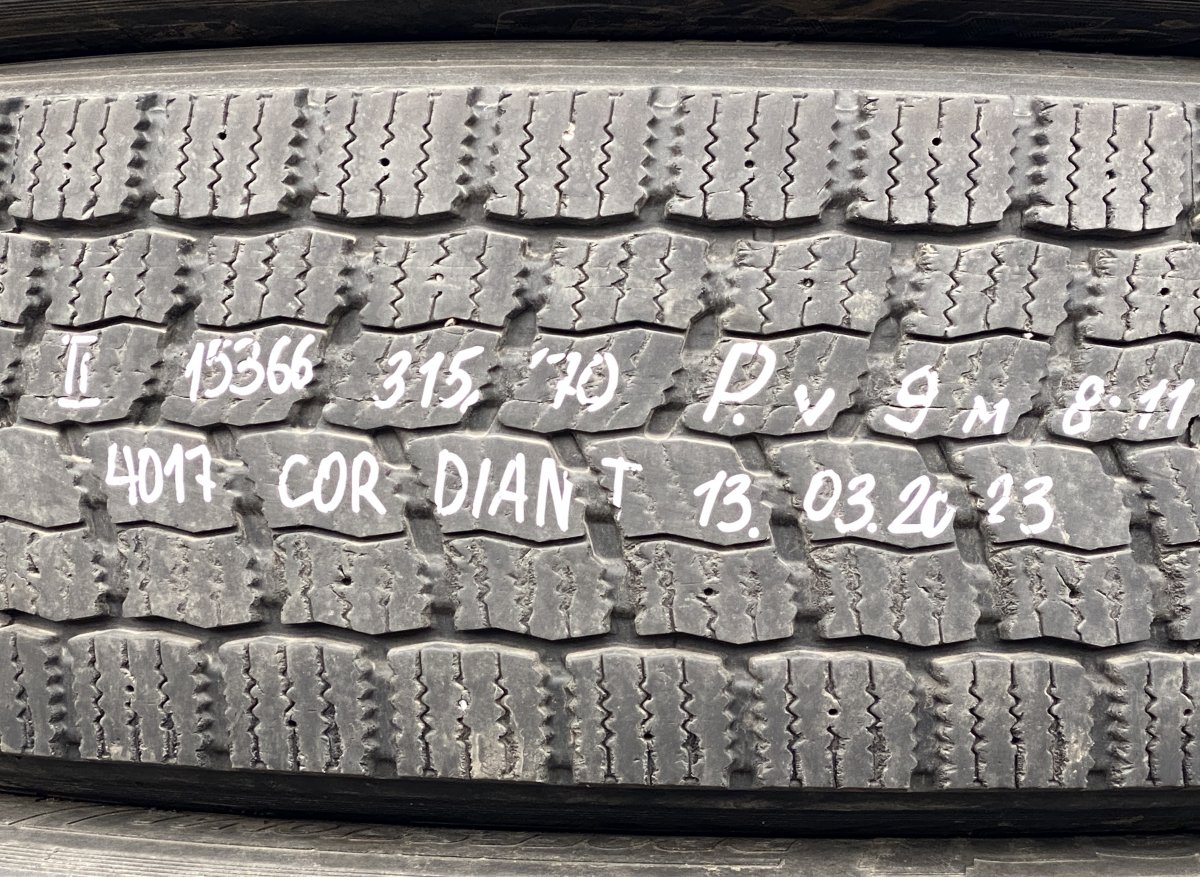 315/70R22.5 Tyre with Rim; 1pcsImage