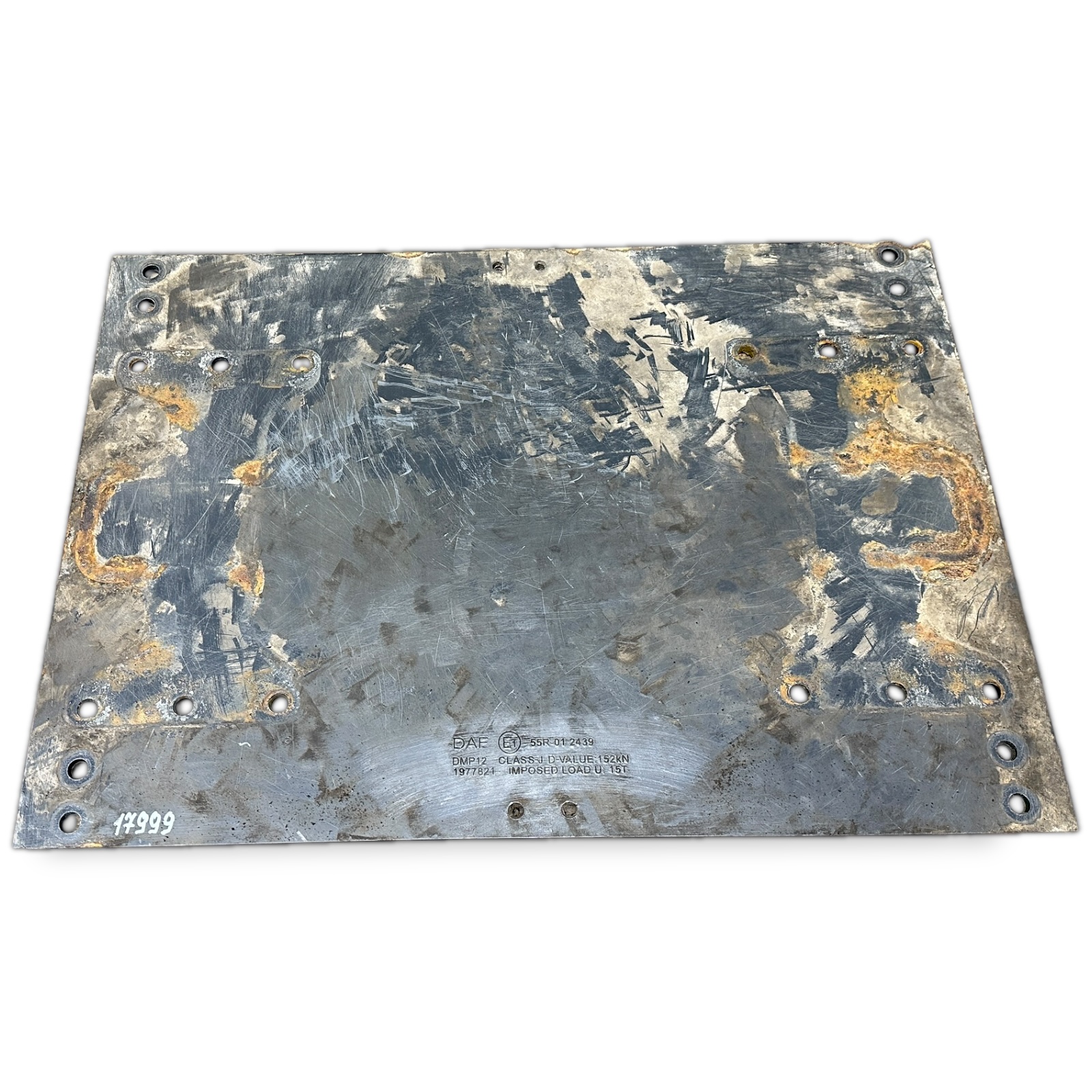 1977821 Fifth Wheel Mounting Plate H=12mm DAFImage