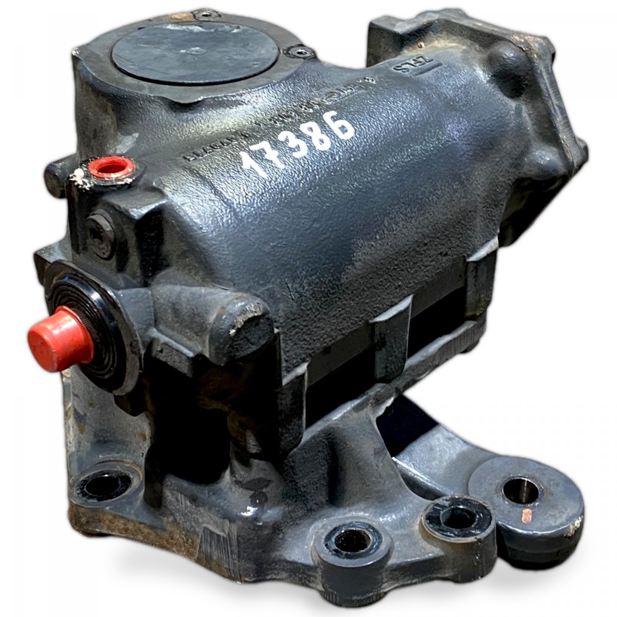 9604605400 + 9604612240 Steering Gear with bracket MERCEDES Actros MP4Image