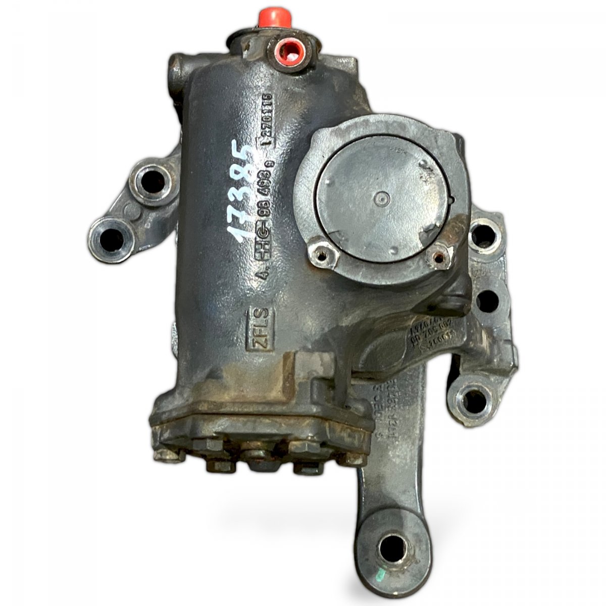 9604605400 + 9604612240 Steering Gear with bracket MERCEDES Actros MP4Image