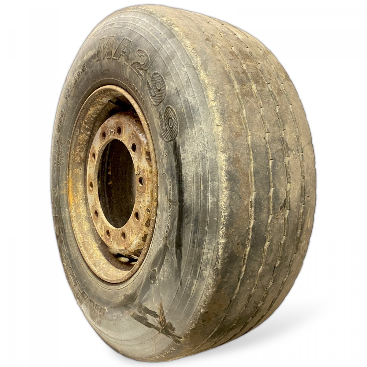 385/65R22.5 Tyre with Rim; 1pcsImage