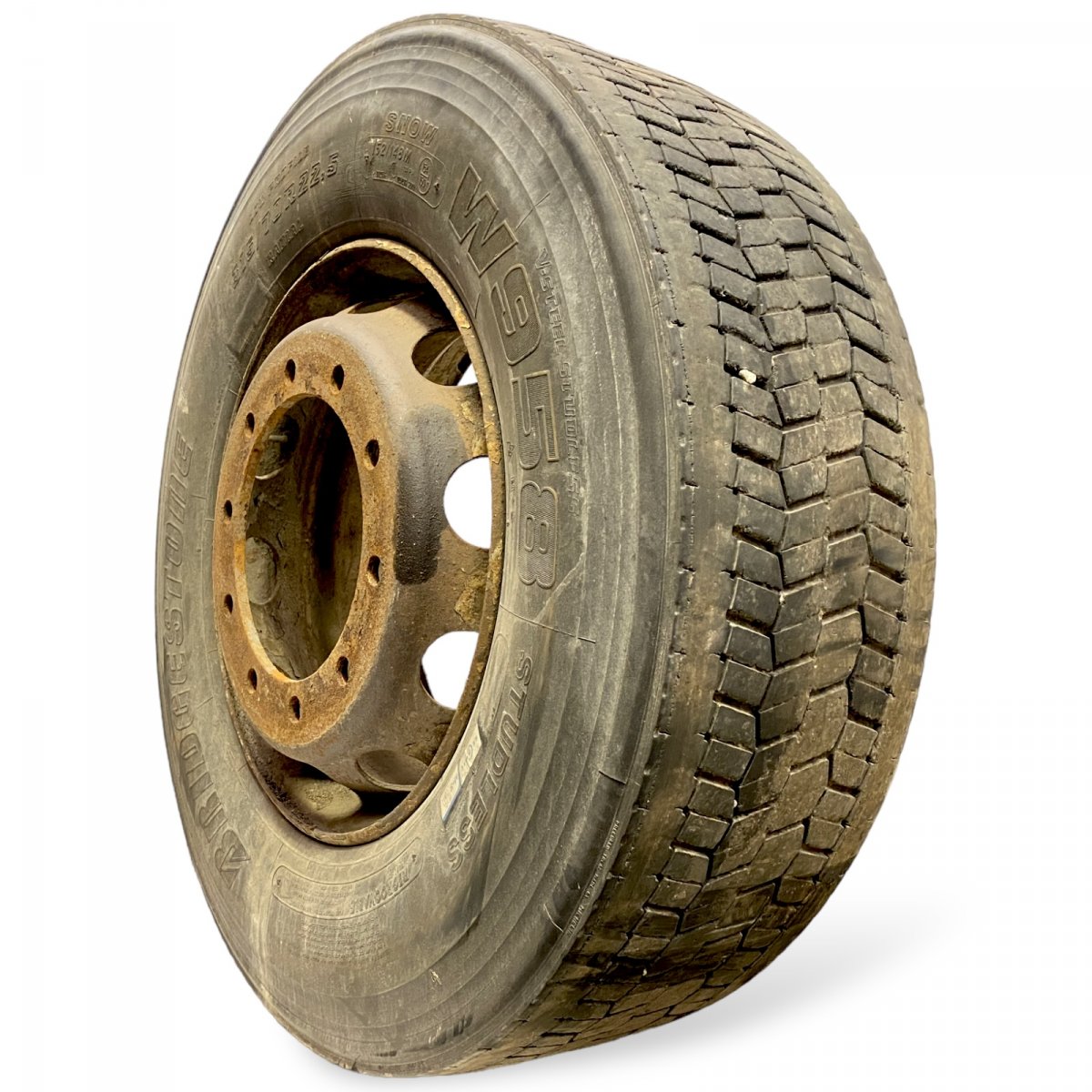 315/70R22.5 Tyre with Rim; 1pcsImage