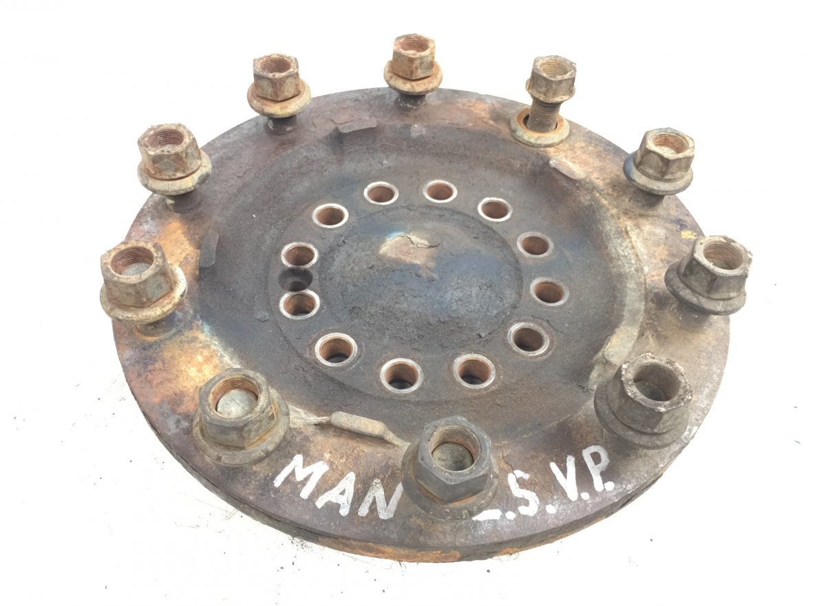 81443010177 Wheel Hub Flange, Front/Tag Axle L=R MAN TGS, TGX, TGAImage