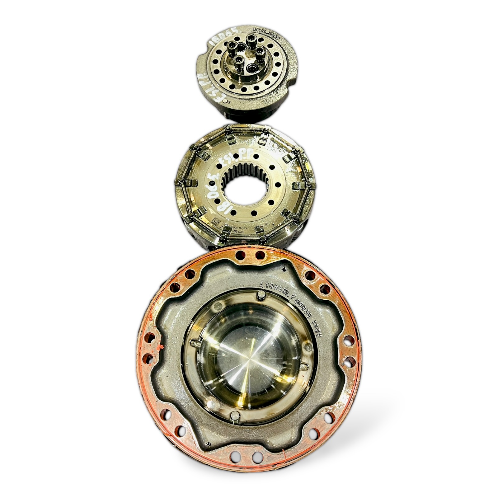 81360356009 Hydraulic motor, front hub HydroDrive, RAL9005 for MANImage