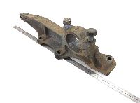 9423280441 Drive axle air spring bracket, rear Left Mercedes