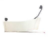 81629100141+81629105201 Cab Side Spoiler w/Bracket, Upper LH for MAN