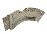 9438800106  Mudguard, Front Axle, Rear Left MERCEDES-BENZ Econic