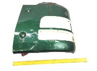 81416105597 Steel Front Bumper, Left part MAN TGS, TGA