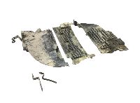 9615204122 +9605201255+9605201155 Noise Insulation Under Cabin MERCEDES