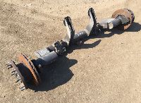 749120 M-7.5LA/C22.5 Trailing Axle w/Hubs 0003900300 MERCEDES Actros MP4