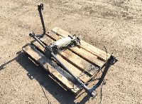 592855 + 592864 + 592861 Side hatch opening mechanism w/cylinder SCANIA