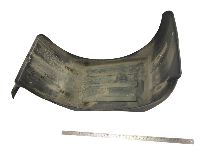 100256 Flat Top HD Mudguard Rear Axle MAN Truck