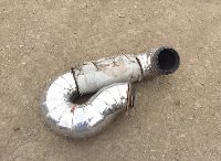 504286725 +504216509 Exhaust pipe of muffler IRISBUS CROSSWAY