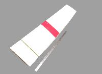 1740449 Cab side spoiler, middle Left DAF XF105