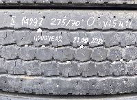 275/70R22.5 Tyre with rim;  1pcs