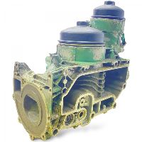 21004205 + 20928161 Oil Cooler with Fuel Filter Housing VOLVO B5LH