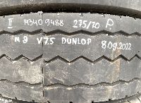 275/70R22.5 Tyre with rim;  1pcs