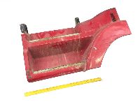 9436663801 Upper footrest kit, Left Mercedes Actros