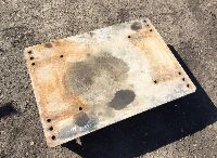 81427150036 Fifth Wheel Mounting Plate H=12 mm for MAN