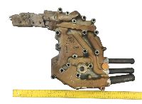 51056050045 + 51056040038 Oil cooler housing with cover D2066 MAN