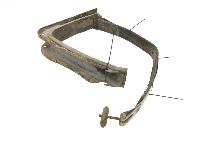 81418015487 + 81974606058 Fuel Tank Bracket-Strap Set MAN TGA, TGS, TGX