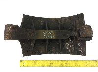 81502007260  Brake shoe, Drum brake, Rear axle 200mm MAN TGS, TGX, TGA