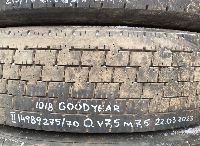 275/70R22.5 Tyre with rim;  1pcs