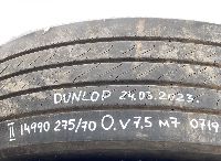 275/70R22.5 Tyre with rim;  1pcs
