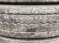 275/70R22.5 Tyre with rim;  1pcs