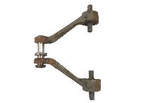 0820352044x2+0870375075 Trailing Arm,Wheel Suspension,Front axle SOLARIS