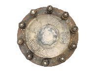 21550437 + 20442374 Wheel Hub, Tag Axle, Solid Disc, D410mm; VOLVO