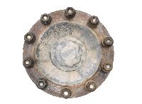 21550437 + 20442374 Wheel Hub, Tag Axle, Solid Disc, D410mm; VOLVO
