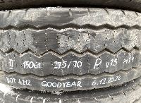 275/70R22.5 Tyre with rim;  1pcs