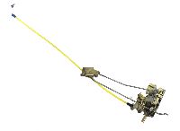 9737200835 + 9737200235 Door Lock assembly, Right Mercedes Axor