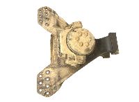 81413010269 Torque Rod Bracket w/Bogie Bearing, Rear Axle LH=RH MAN TGS