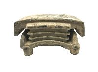 81962100555 Rubber mounting, parabolic suspension, rear axle, LH MAN