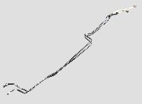 81473035842 + 81473035841 Power Steering Oil Pipe MAN TGS