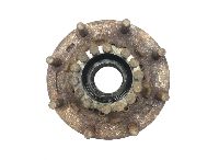 1703813 + 1408672 Wheel hub, 8-hole, w/ brake disc and bearing DAF LF45