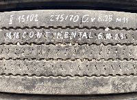 275/70R22.5 Tyre with rim;  1pcs