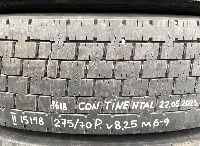 275/70R22.5 Tyre with rim;  1pcs