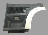 1656923 + 0673144 + 0673143 Upper Step Plate Complete, Left DAF XF105