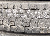 315/70R22.5 Tyre with Rim; 1pcs