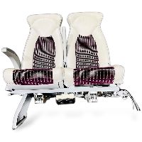 77701424 Passenger Seat Double, Left IRIZAR I6 for SCANIA bus