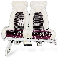 77701424 Passenger Seat Double, Left IRIZAR I6 for SCANIA bus