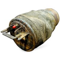 23412906  Air spring, with steel piston, Front axle,  LH=RH for VOLVO