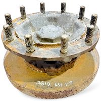 23440705 + 3988838 Wheel Hub, Tag Axle, Solid Disc VOLVO